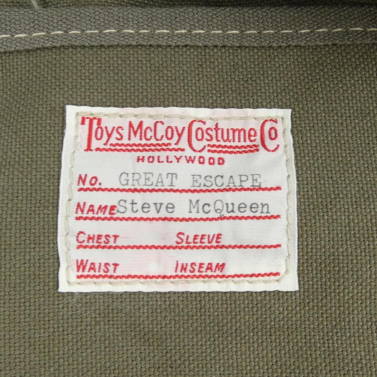 トイズマッコイ TOY'S McCOY スティーブマックイーンアビエーター BAG