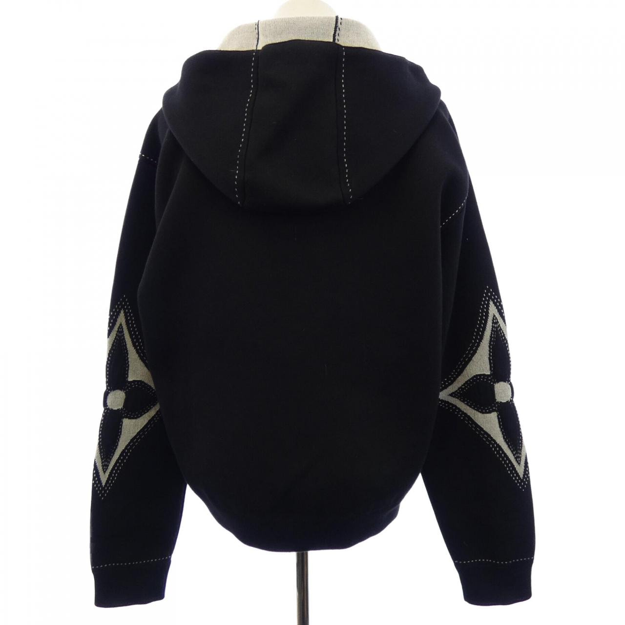 ルイヴィトン LOUIS VUITTON グラフィックインターシャジップコットンフーディ HRN89WAUR パーカー