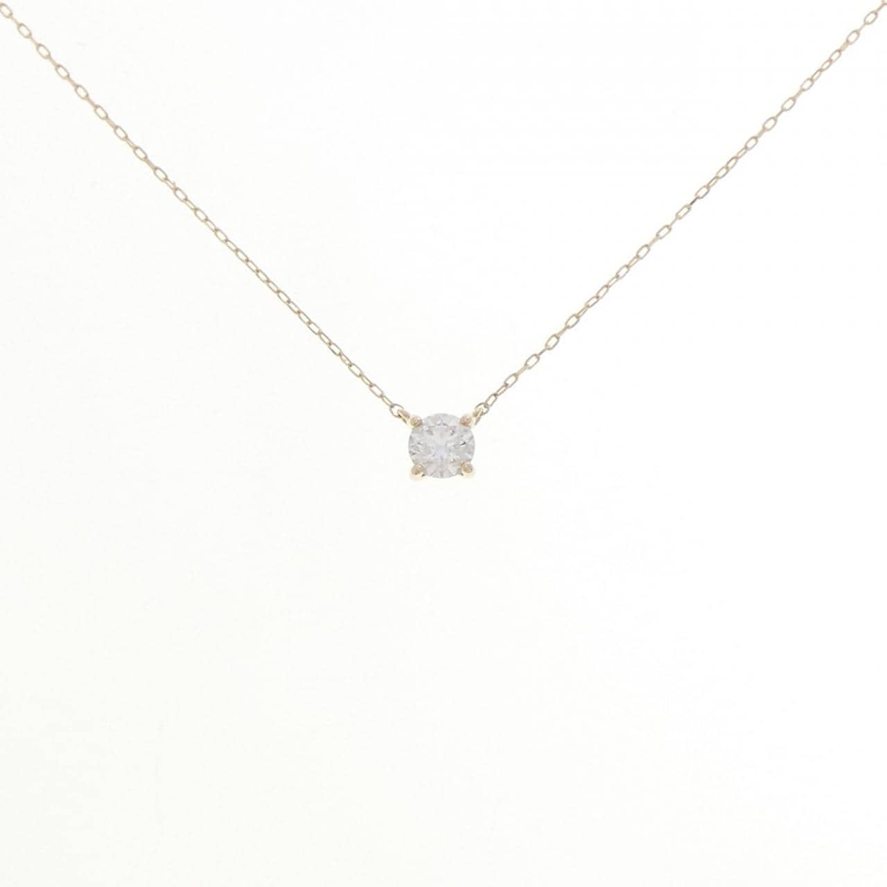 K10YG ダイヤモンド ネックレス 0.15CT