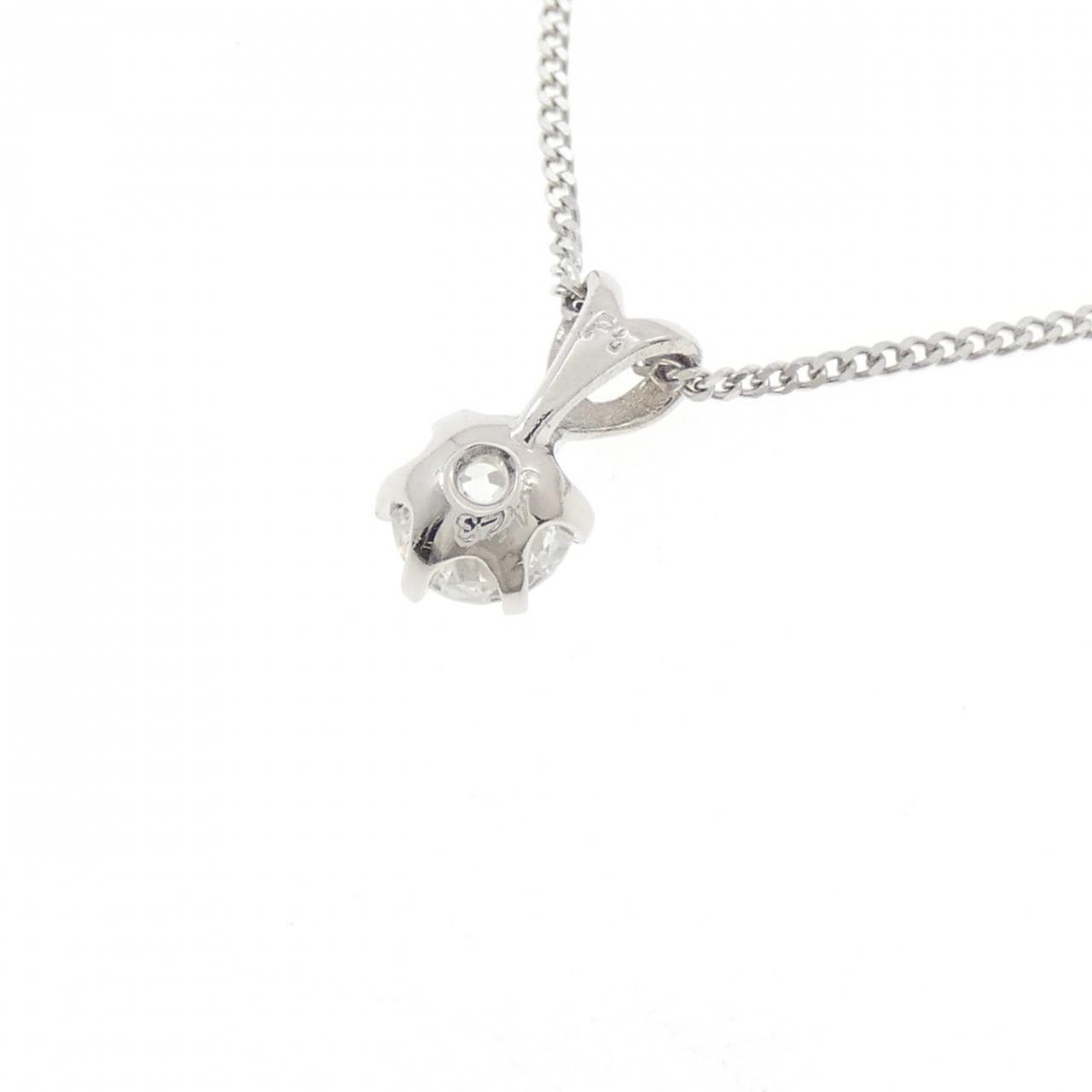 PT/PT850 ソリティア ダイヤモンド ネックレス 0.423CT