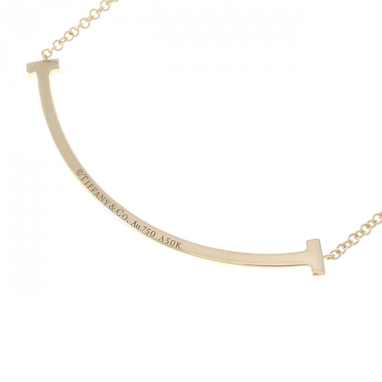 ティファニー Tスマイル スモール ネックレス