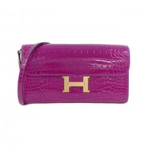 HERMES Constance Long To Go 080135CC 单肩钱包