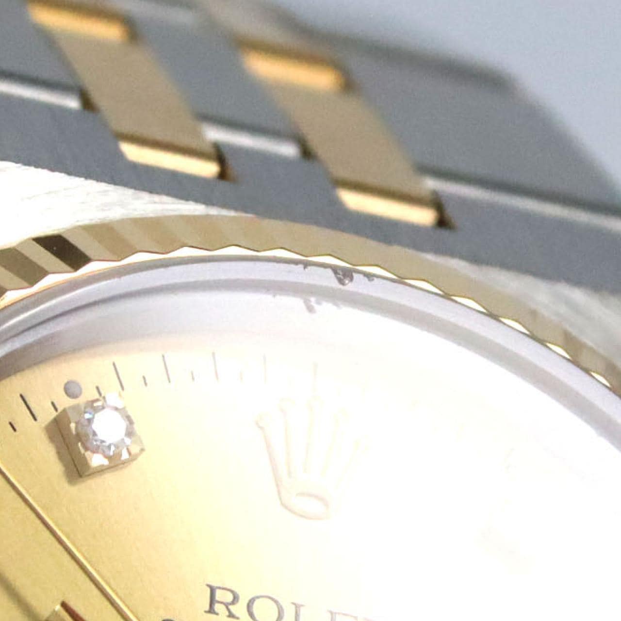 ロレックス オイスタークォーツ 17013G SSxYG クォーツ E番