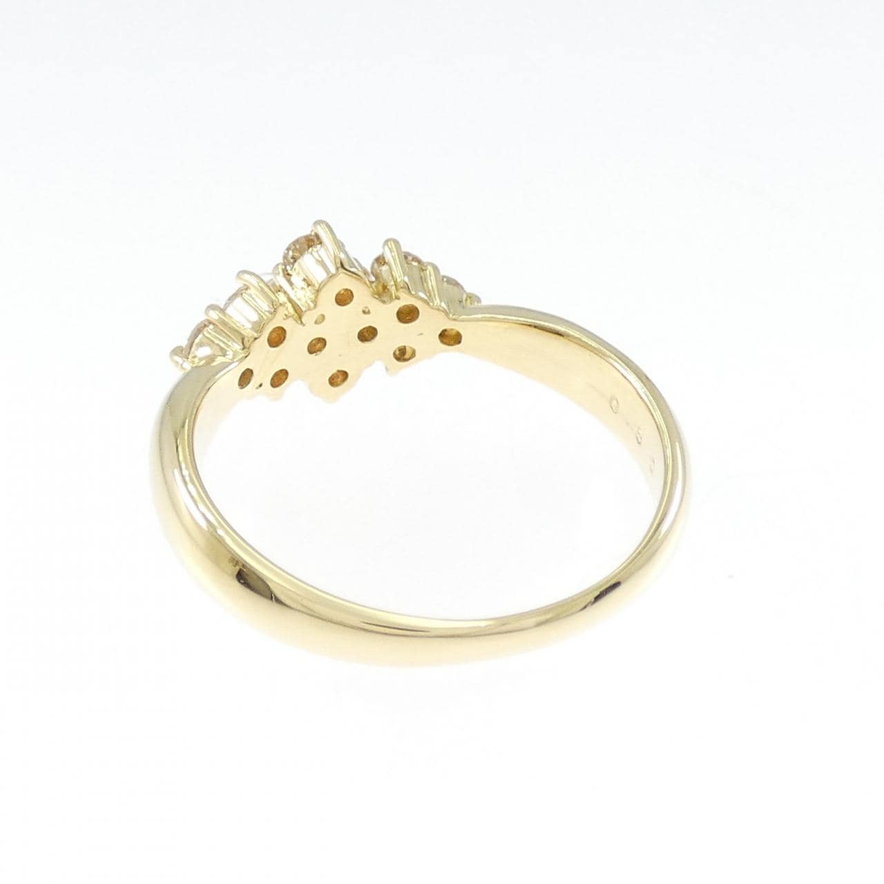 K18YG ダイヤモンド リング 0.50CT