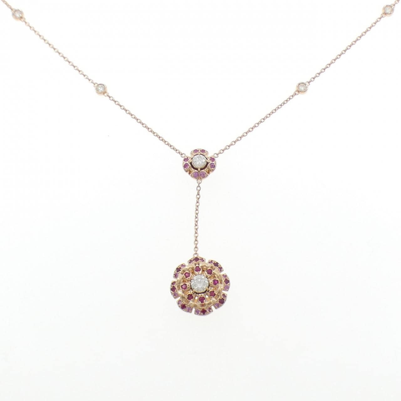 サ バース アフリカン フラワー ネックレス