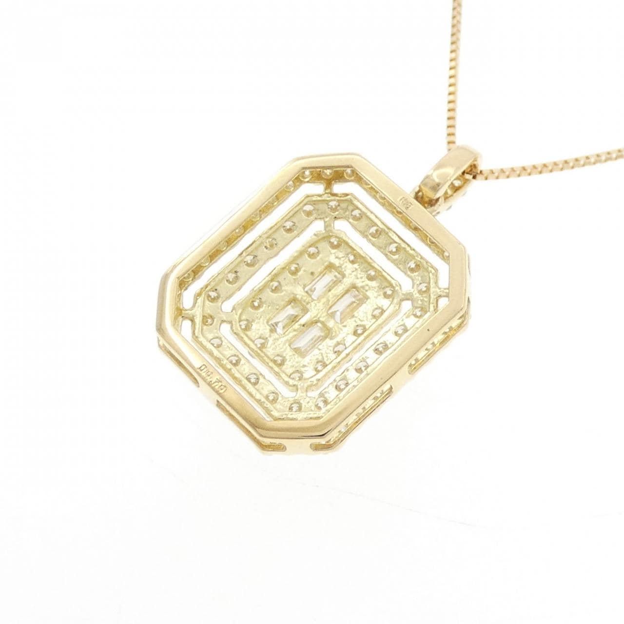 【新品】K18YG ダイヤモンド ネックレス 0.70CT