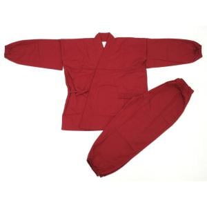 【新品】女作務衣　久留米織　Ｍサイズ