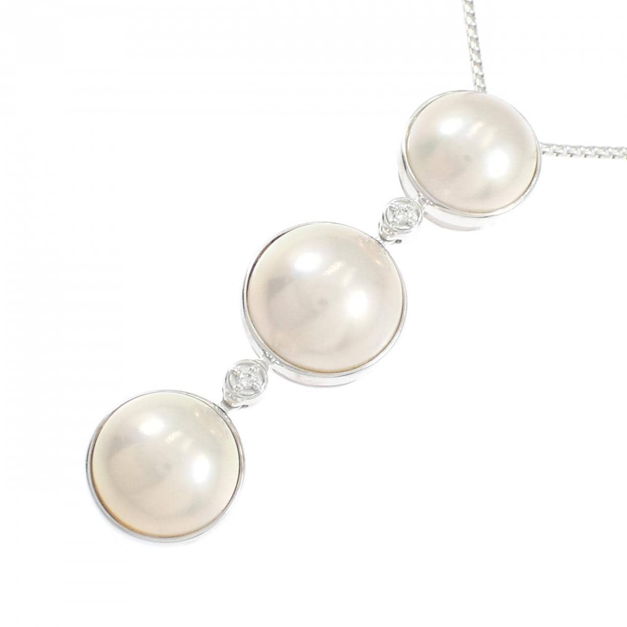 タサキ マベパール ネックレス