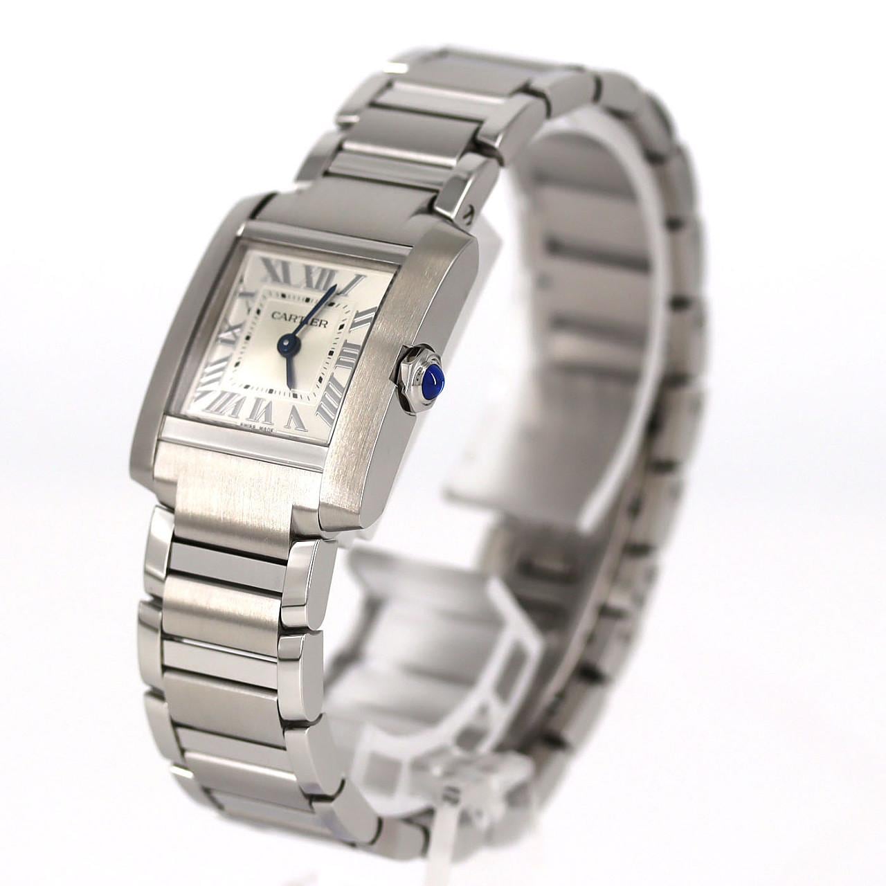 Cartier Tank Française SM WSTA0065 SS石英