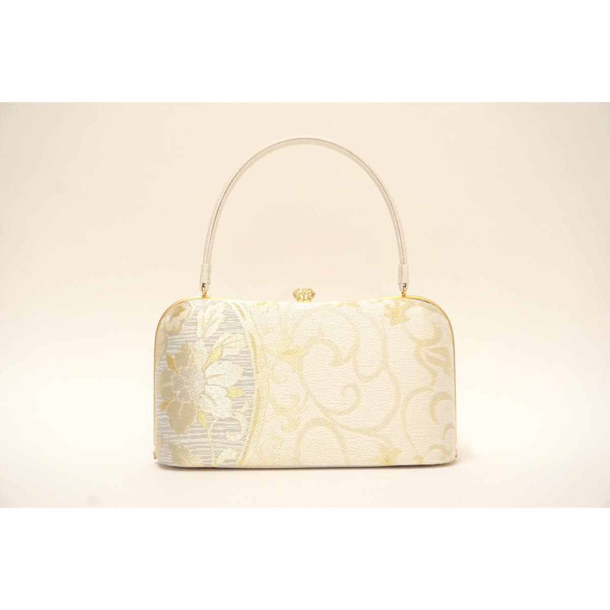 【新品】草履バッグセット　白梅　Ｌサイズ