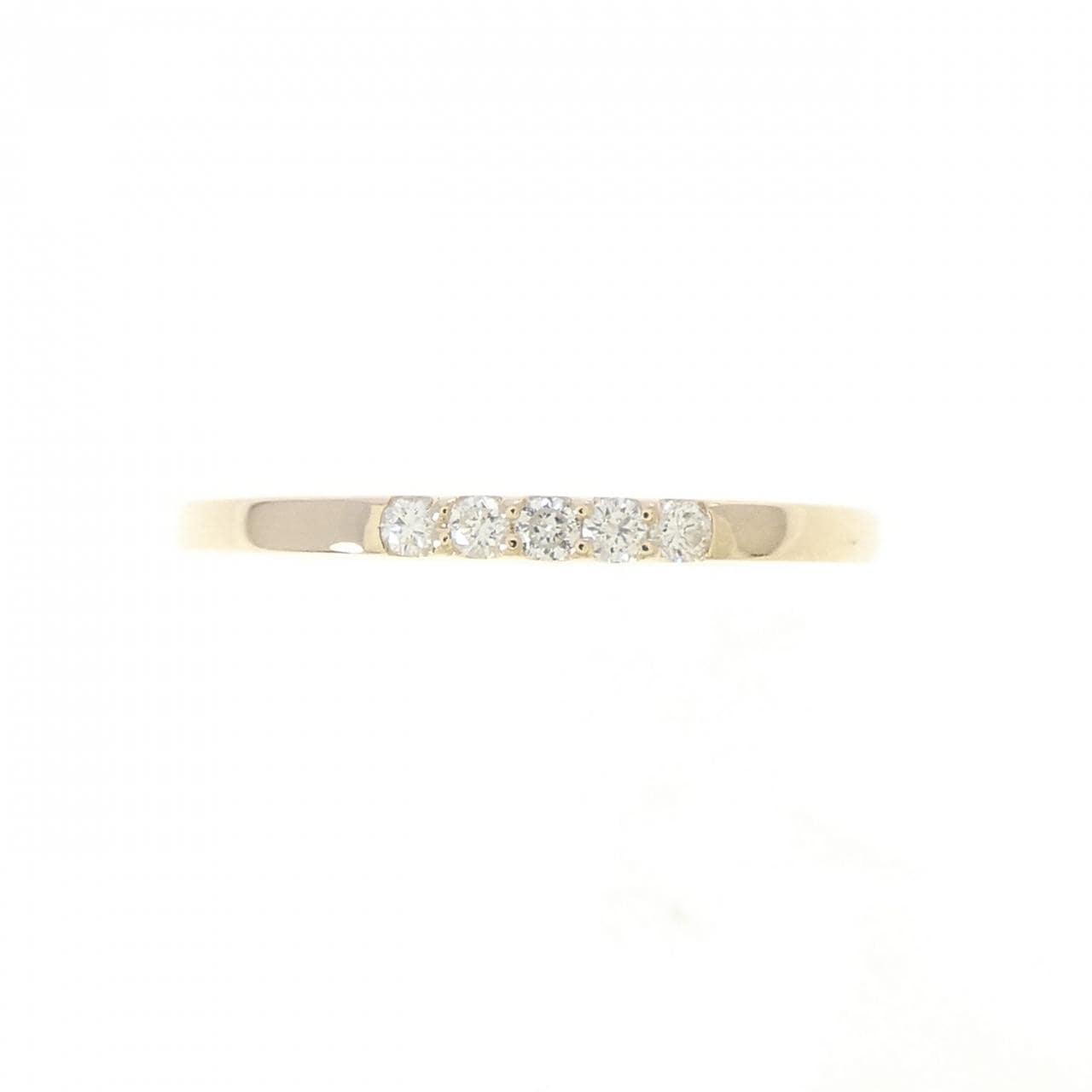 【リメイク】K10YG ダイヤモンド リング 0.07CT