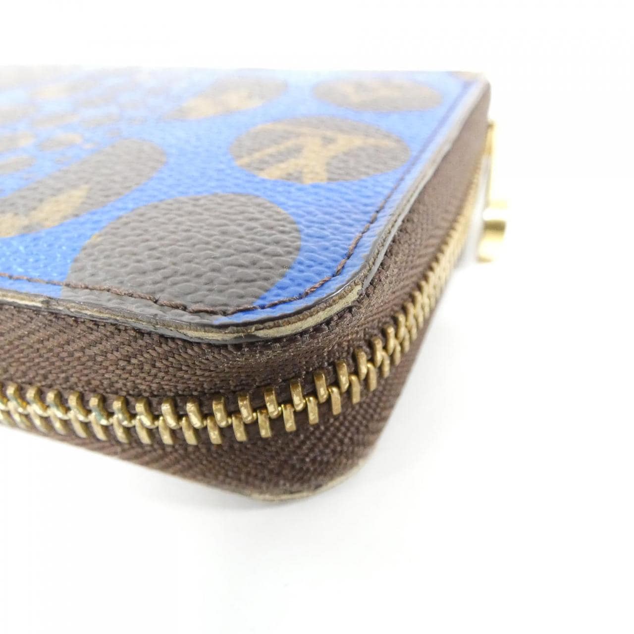 ルイヴィトン モノグラム パンプキンドット(ヤヨイクサマ) ジッピー ウォレット M60448 財布