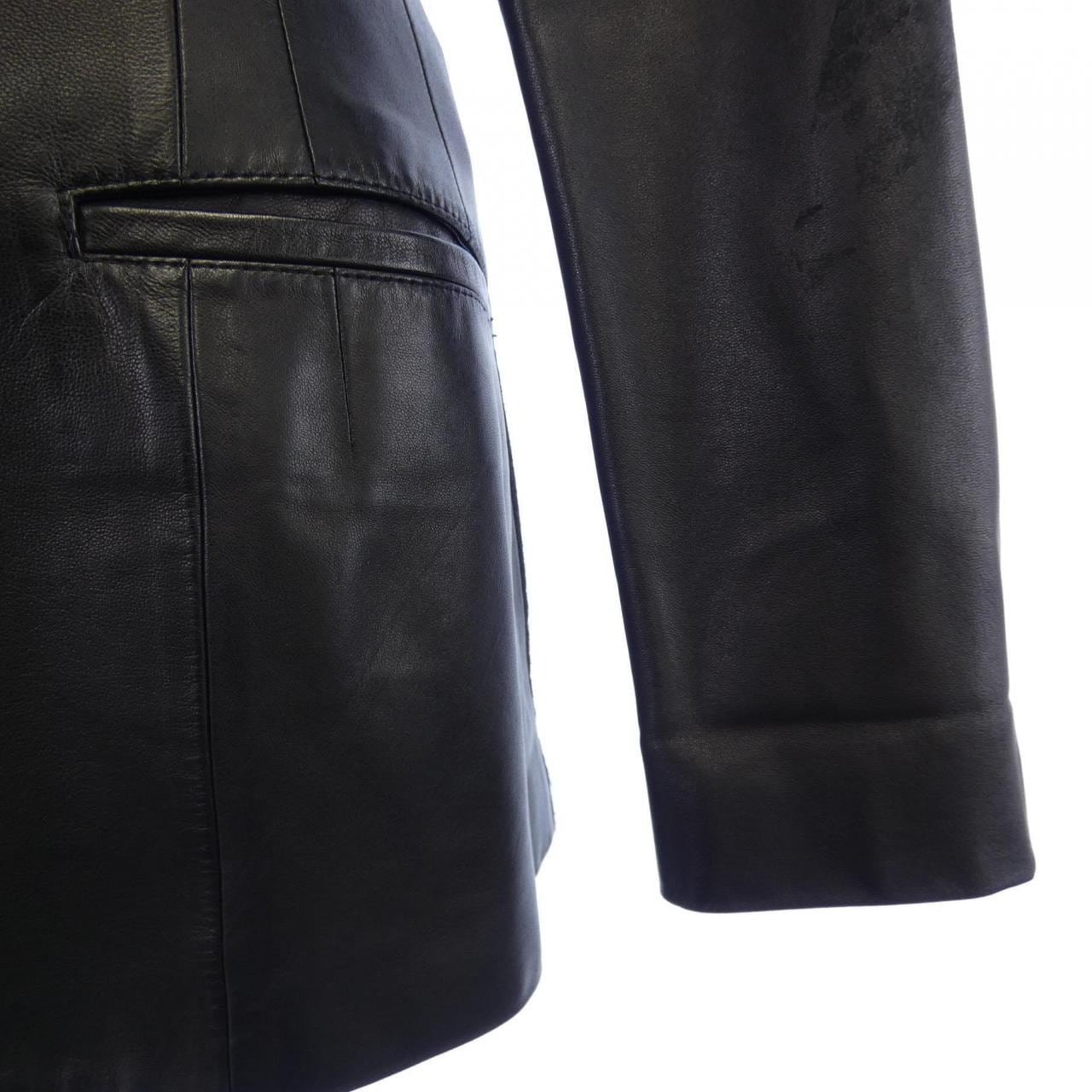 ヨウジヤマモト YOHJI YAMAMOTO FE-J31-846 レザージャケット