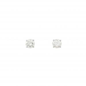 PT900 ダイヤモンド ピアス 0.216CT 0.217CT I VS1-SI1 Good-Fair