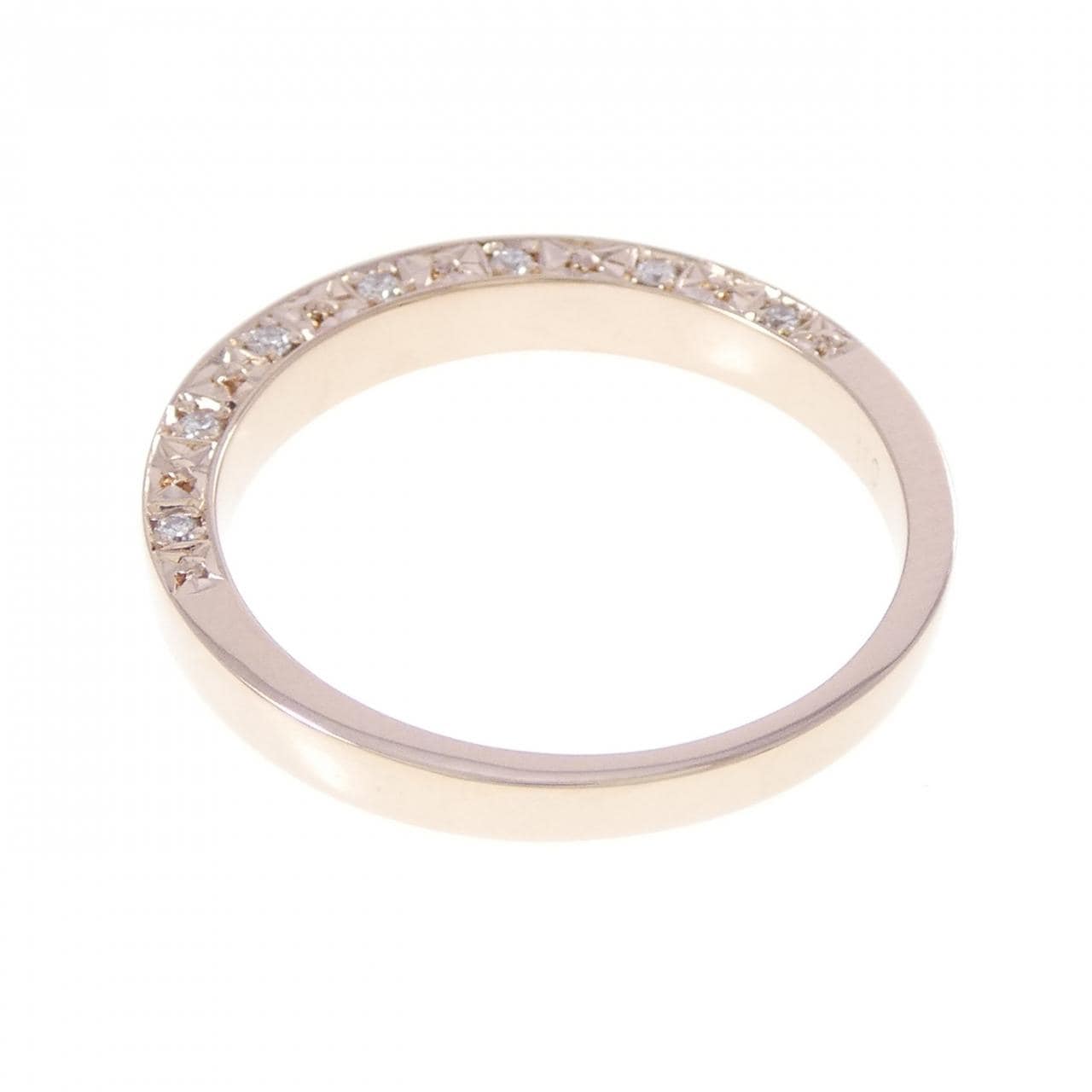 K18PG ダイヤモンド リング 0.11CT