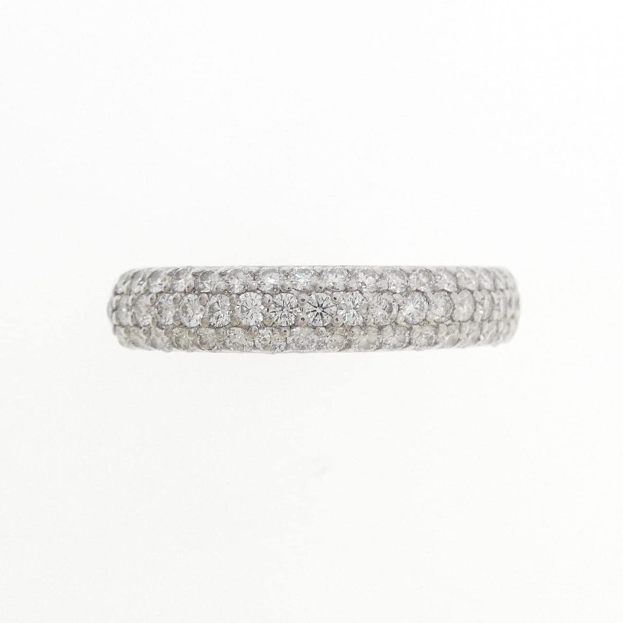 PT900 ハーフエタニティ ダイヤモンド リング 0.55CT