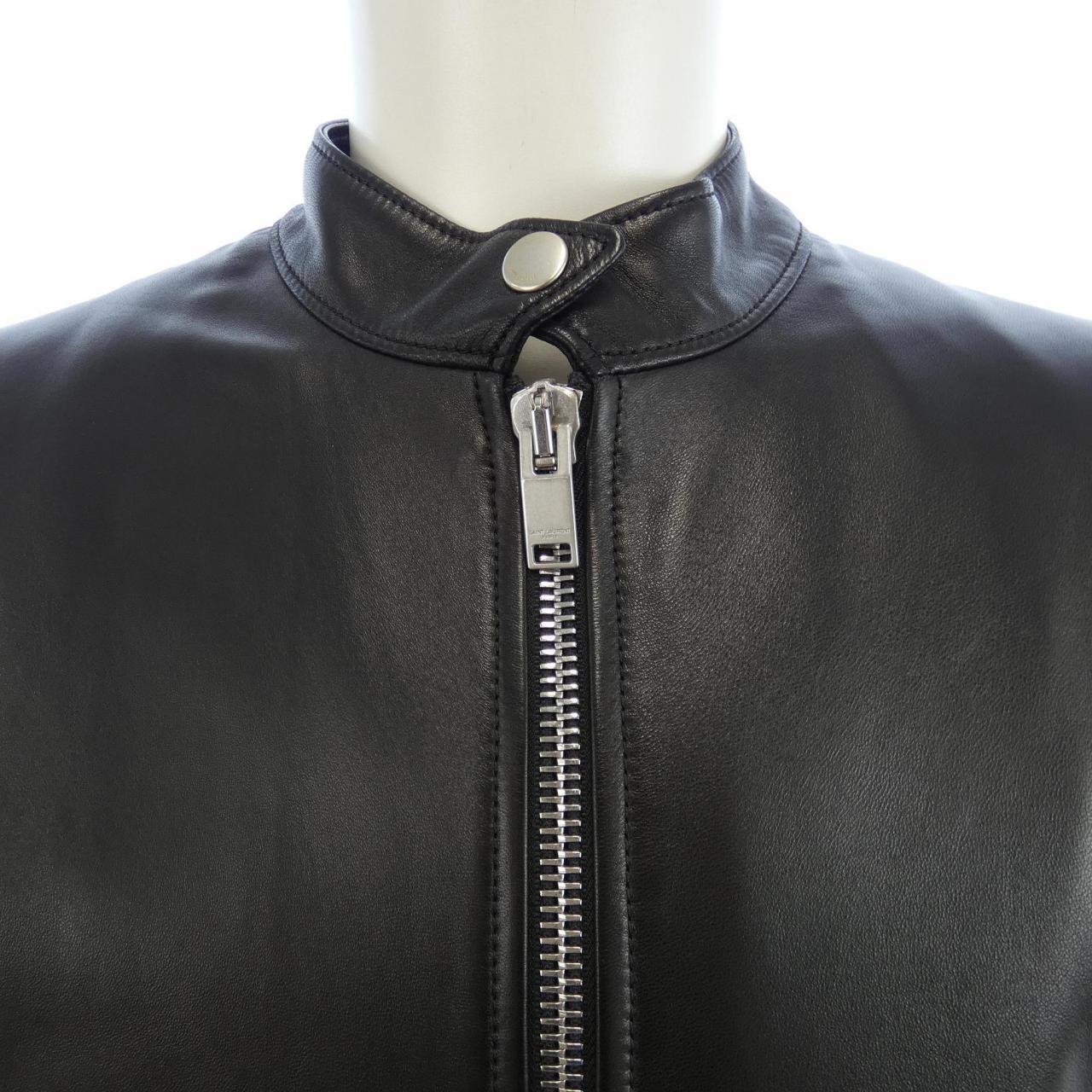 サンローラン SAINT LAURENT 362239 Y5YA1 レザーライダースジャケット