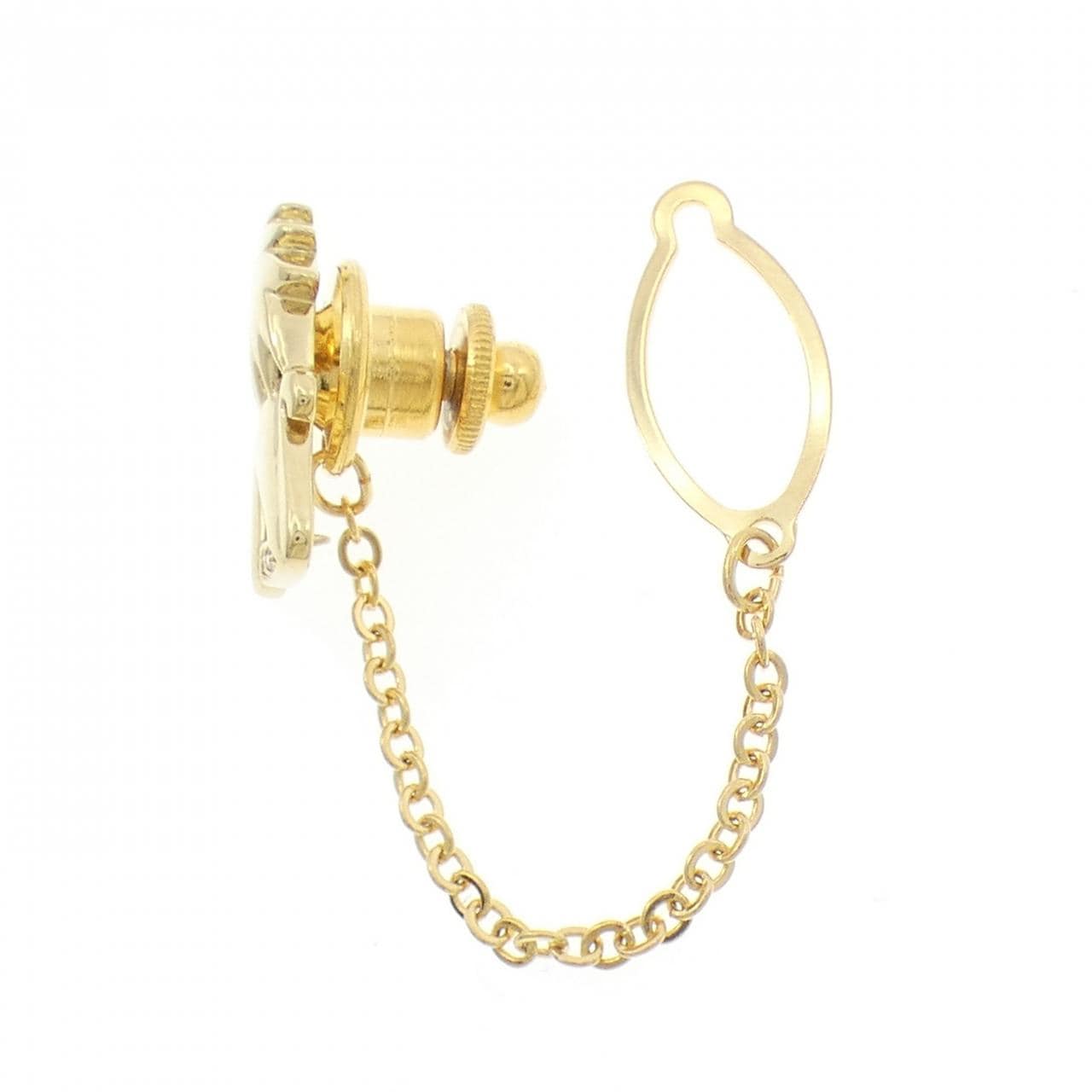 K18YG ダイヤモンド タイタック 0.03CT