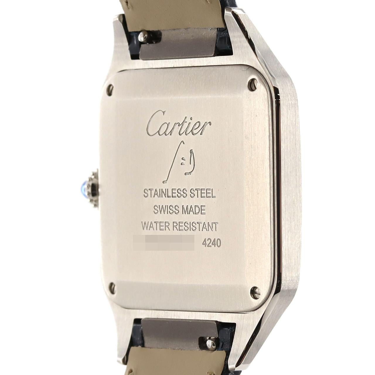 Cartier Santos Dumont LM WSSA0022 SS Quartz