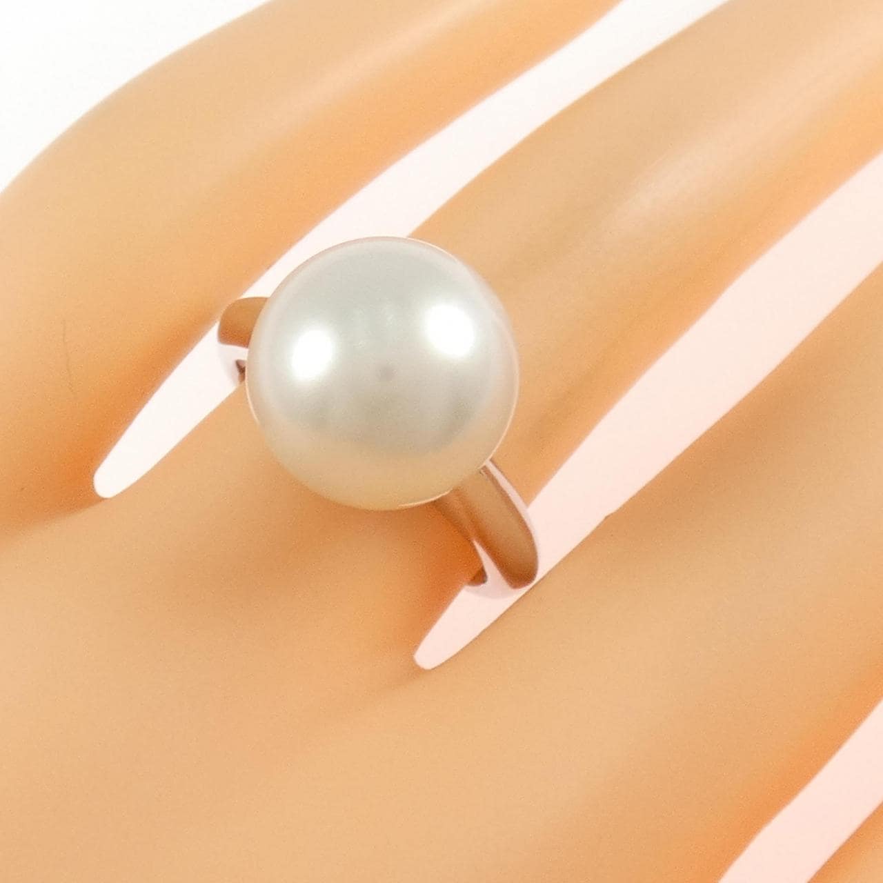 PT900 白蝶パール リング 12.2mm