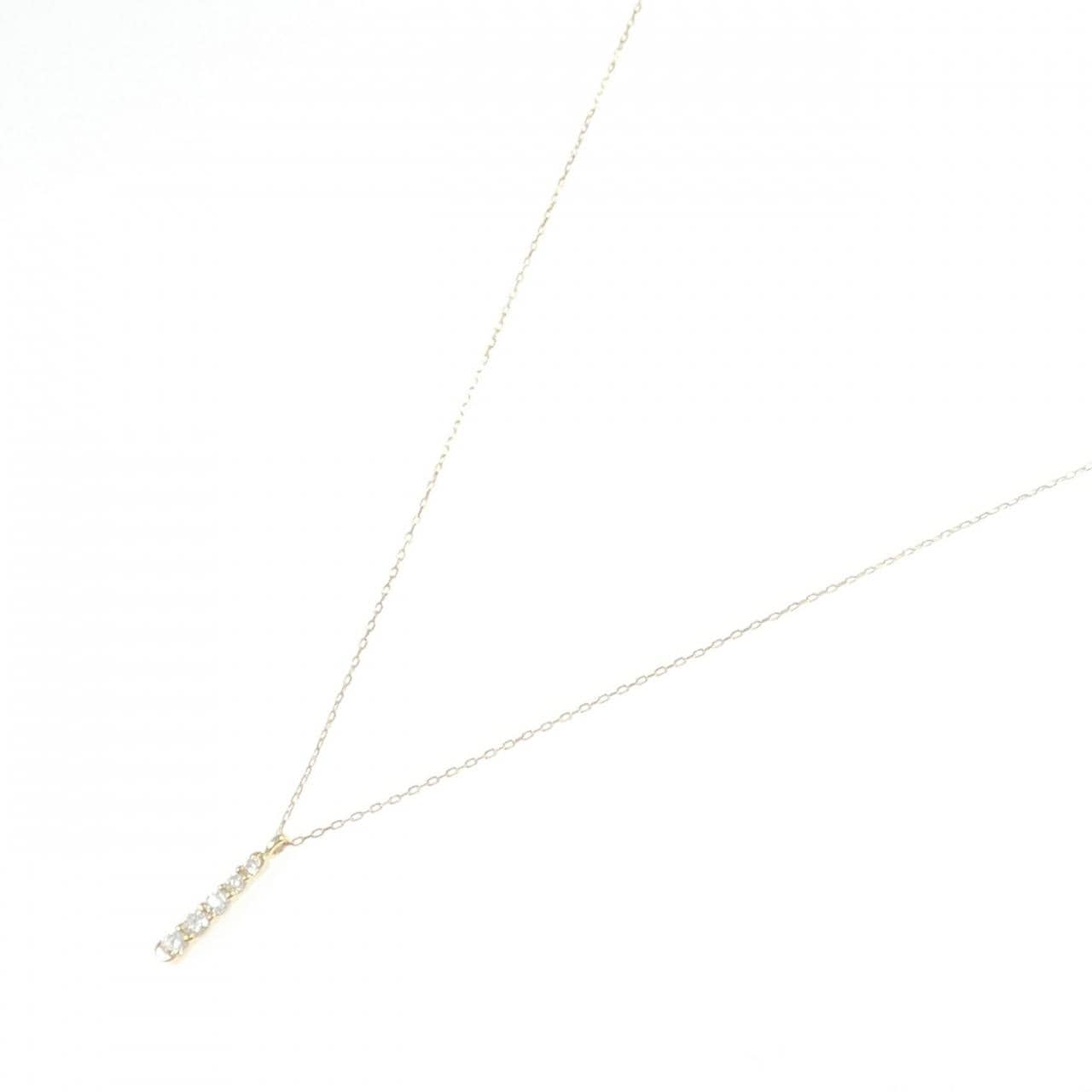 4゜C 合成モアサナイト ネックレス