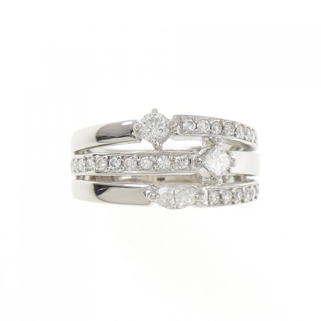 PT900 ダイヤモンド リング 0.31CT