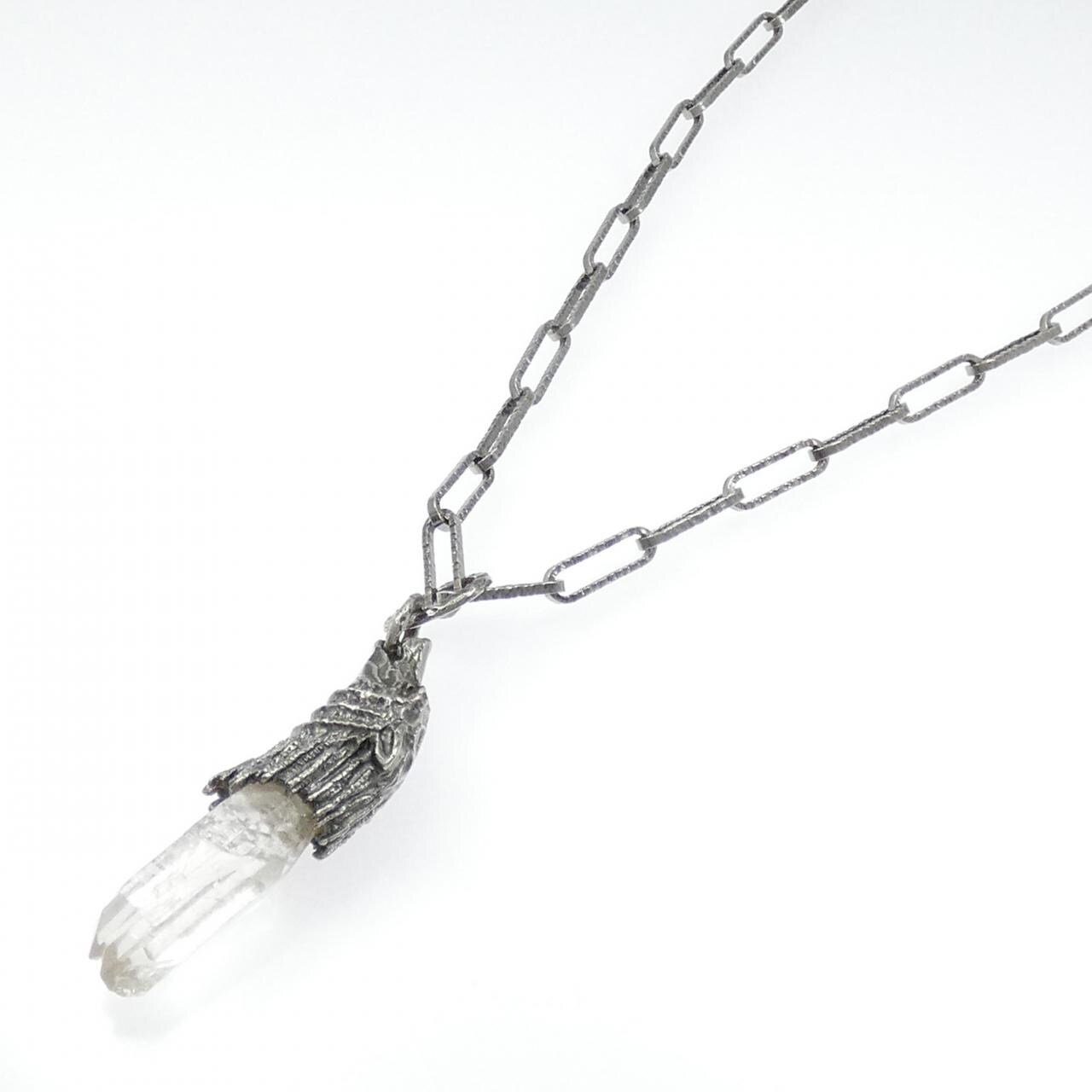 プラダ ロッククリスタル ネックレス