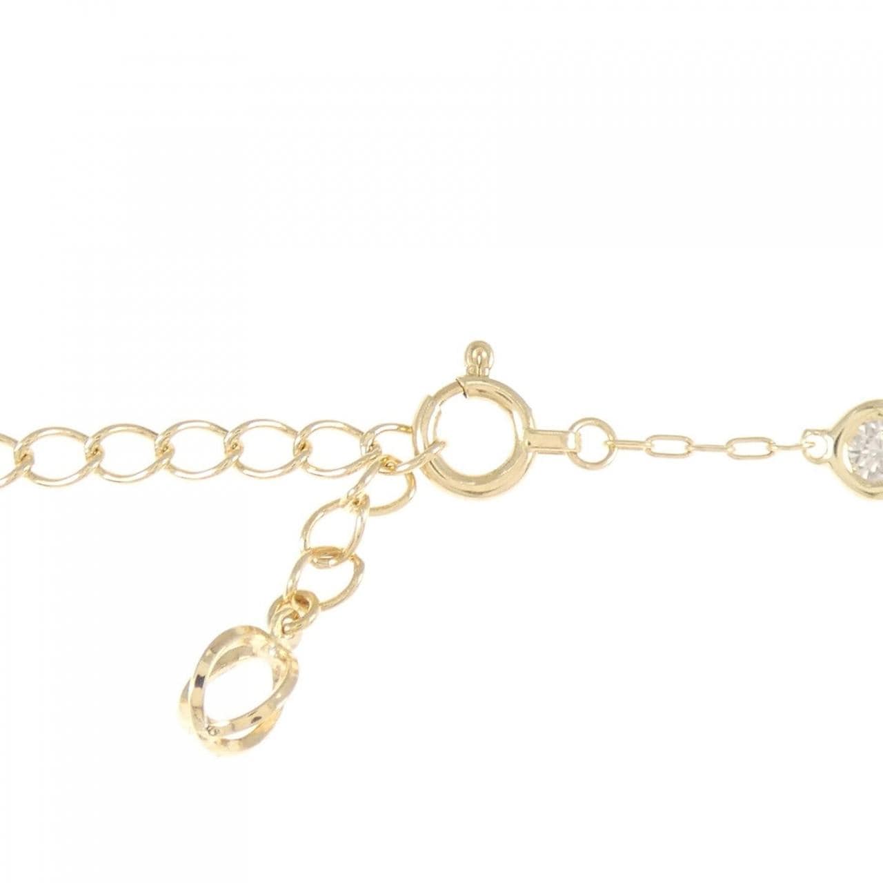 K18YG ダイヤモンド ブレスレット 0.30CT