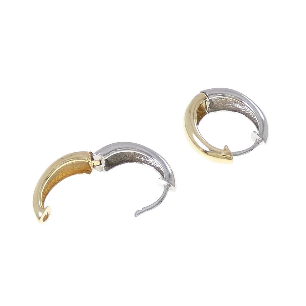 K18YG/PT900 ピアス