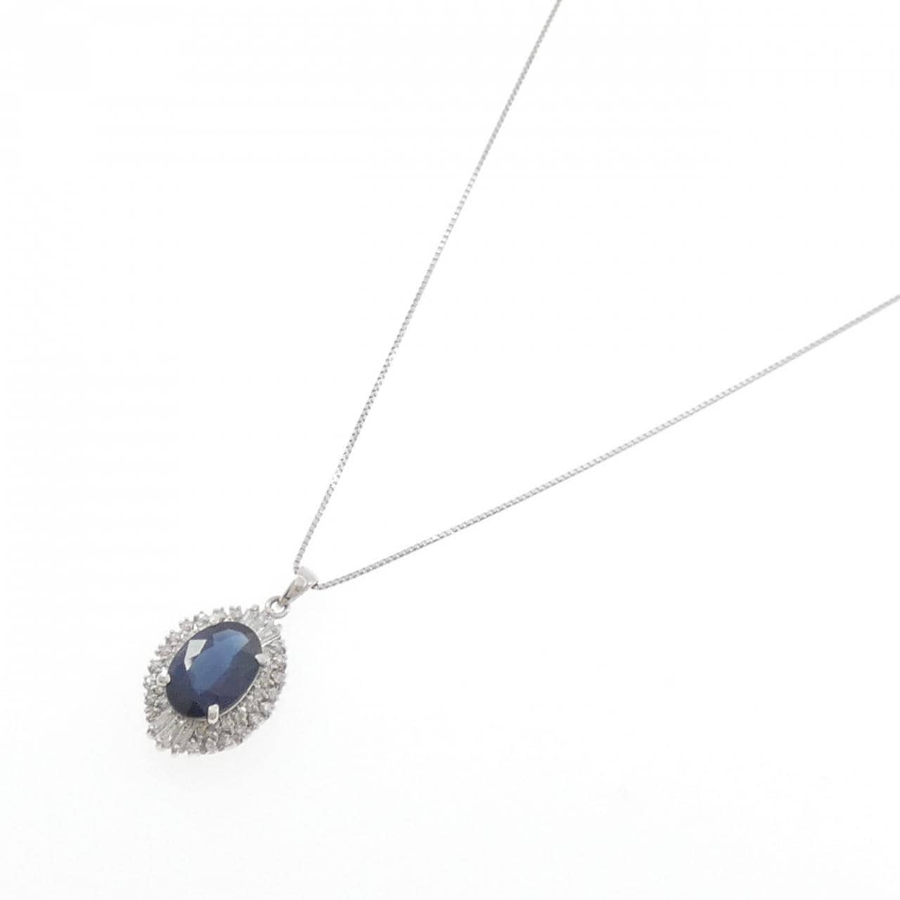 PT900/PT850 サファイヤ ネックレス 3.0CT
