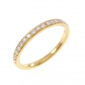 【リメイク】K24YG ハーフエタニティ ダイヤモンド リング 0.20CT