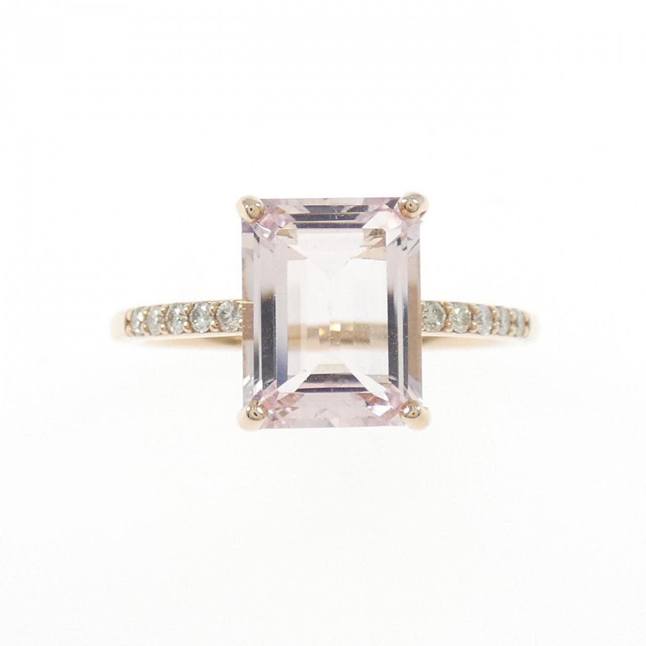 K18PG ベリル リング 1.94CT