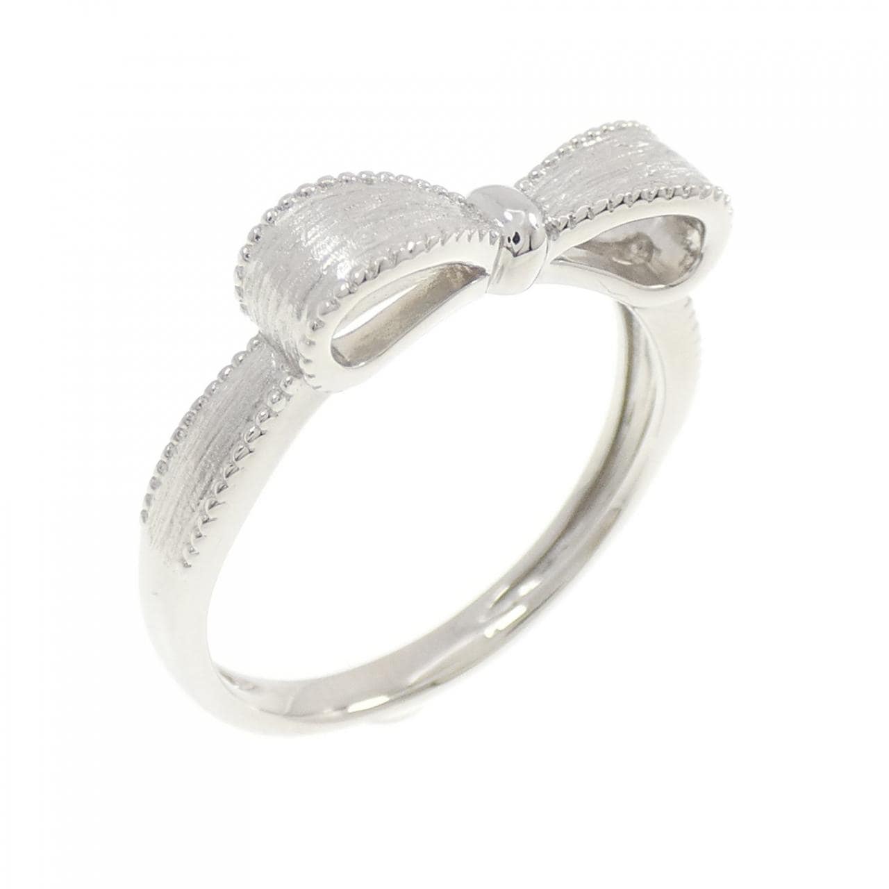 ジーエスティービー PT999 リボン リング