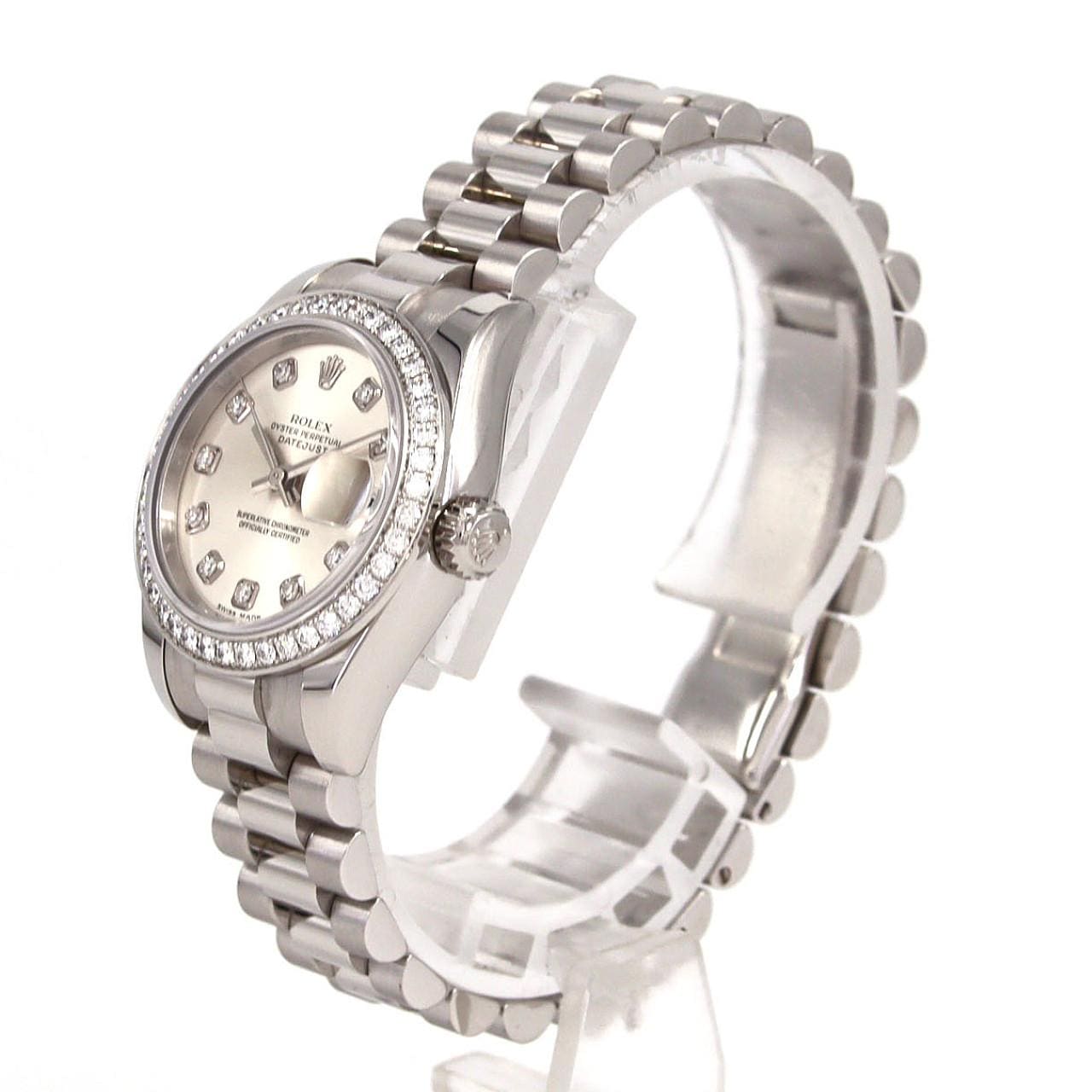 ロレックス デイトジャスト 179136G PT 自動巻 D番