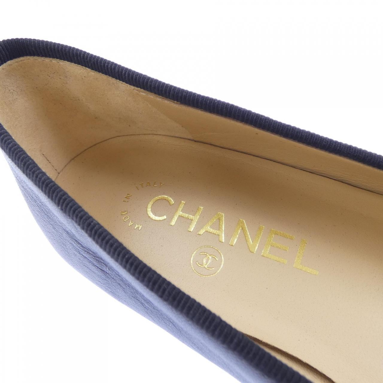 シャネル CHANEL バレリーナ G02819Y01552 フラットシューズ