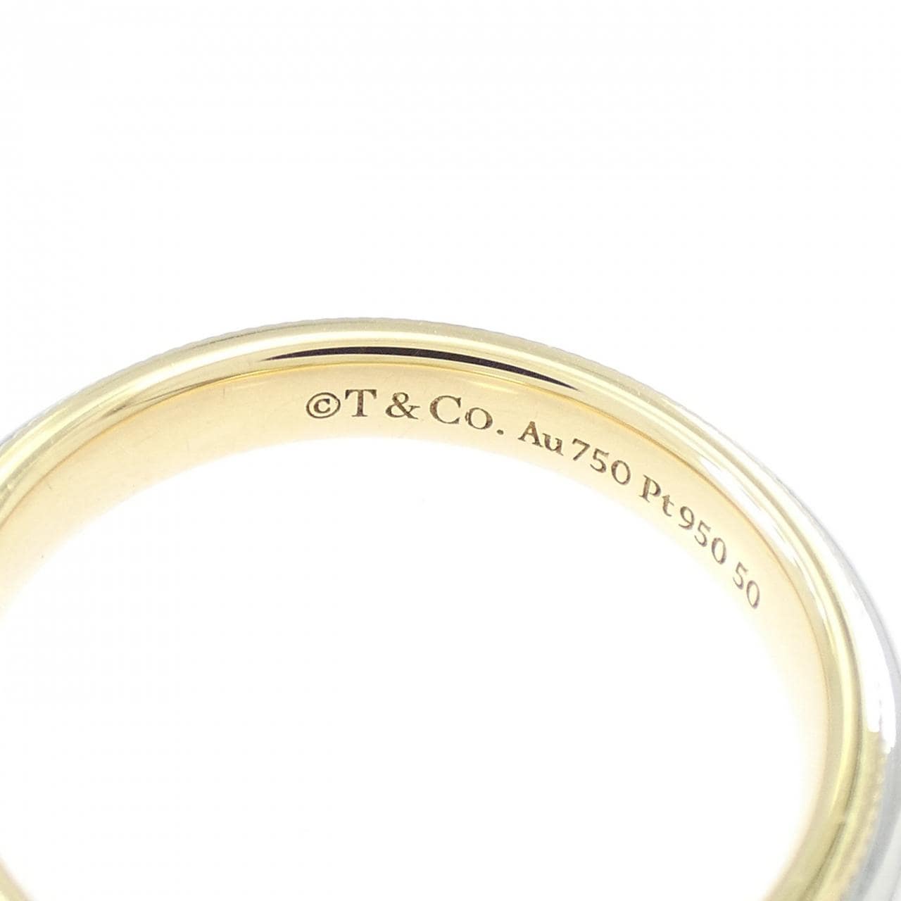 ティファニー ミルグレイン リング