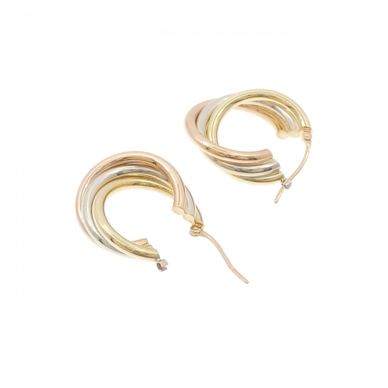 750スリーカラー ピアス