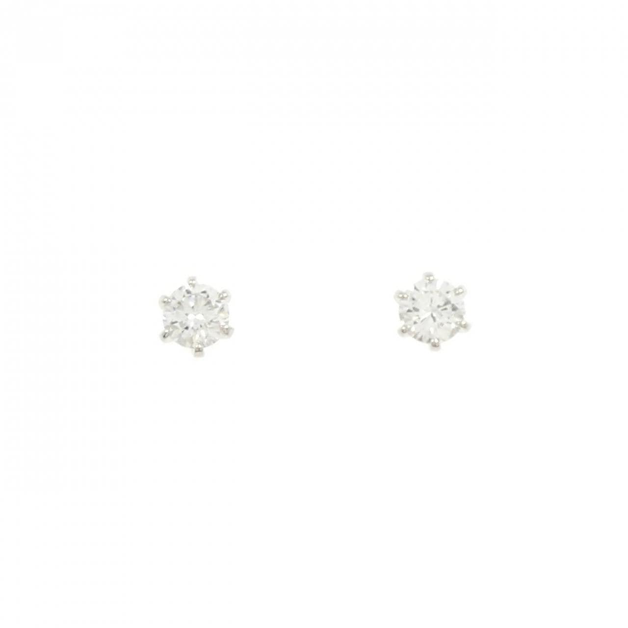 [Remake] PT/ST Diamond Earrings 0.221CT 0.230CT F SI2 VG-Good