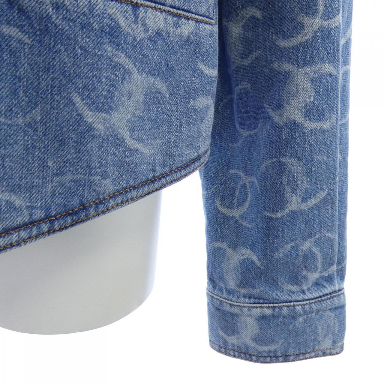 シャネル CHANEL LOOK34 P75545V67154 デニムジャケット