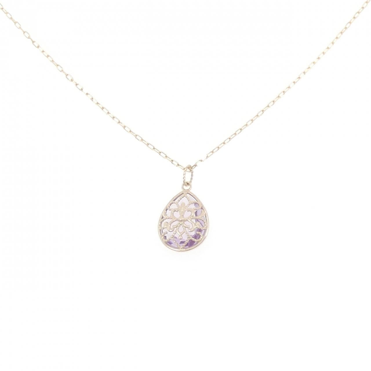 K10YG アメジスト ネックレス