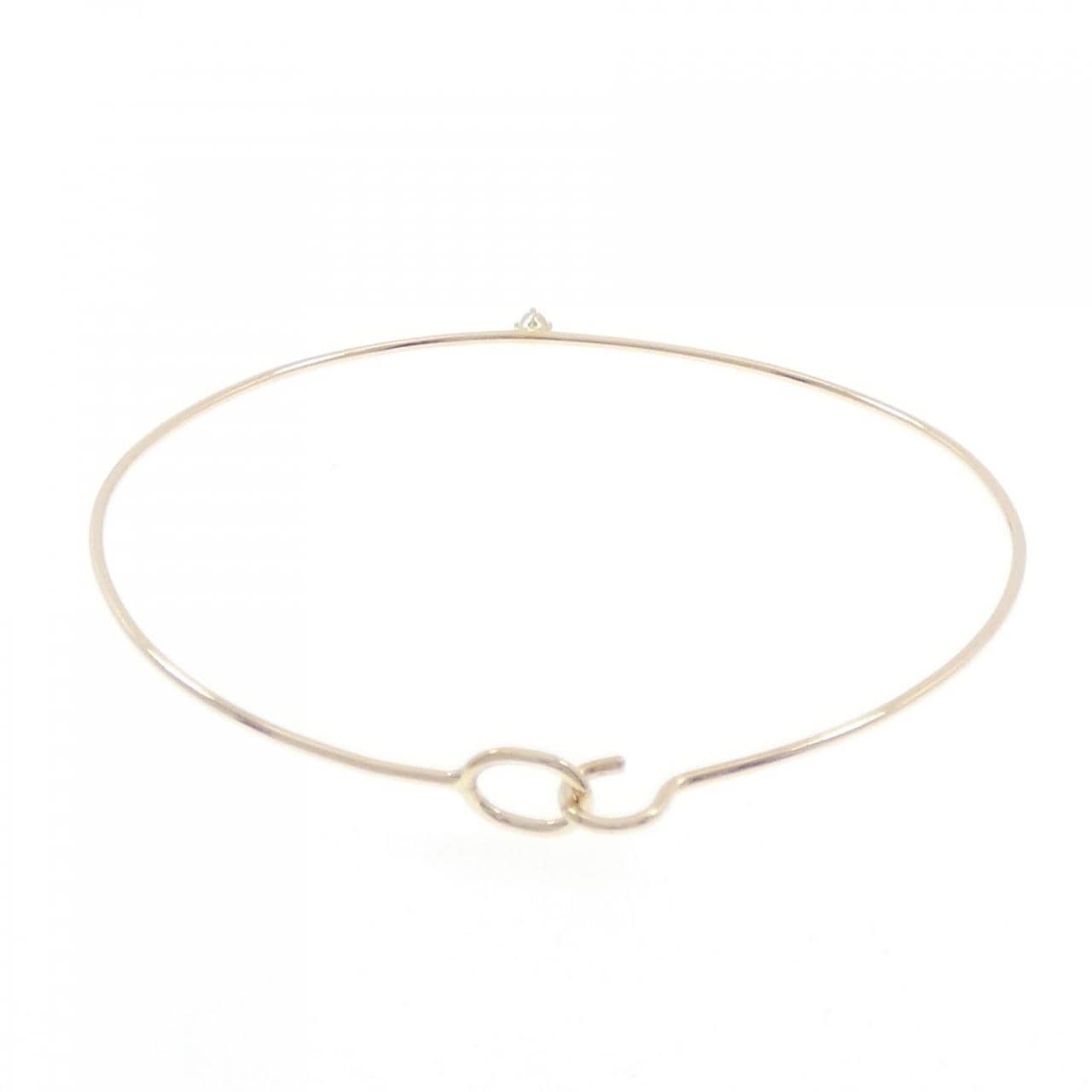 アガット ダイヤモンド バングル 0.02CT