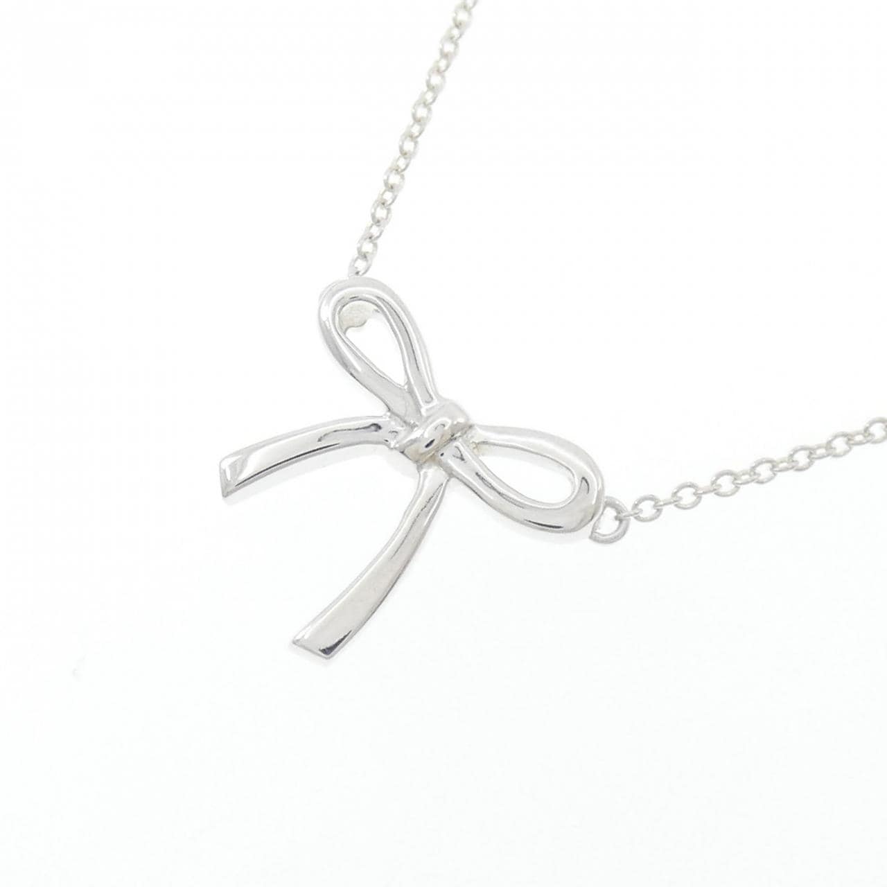 ティファニー ボウ ネックレス