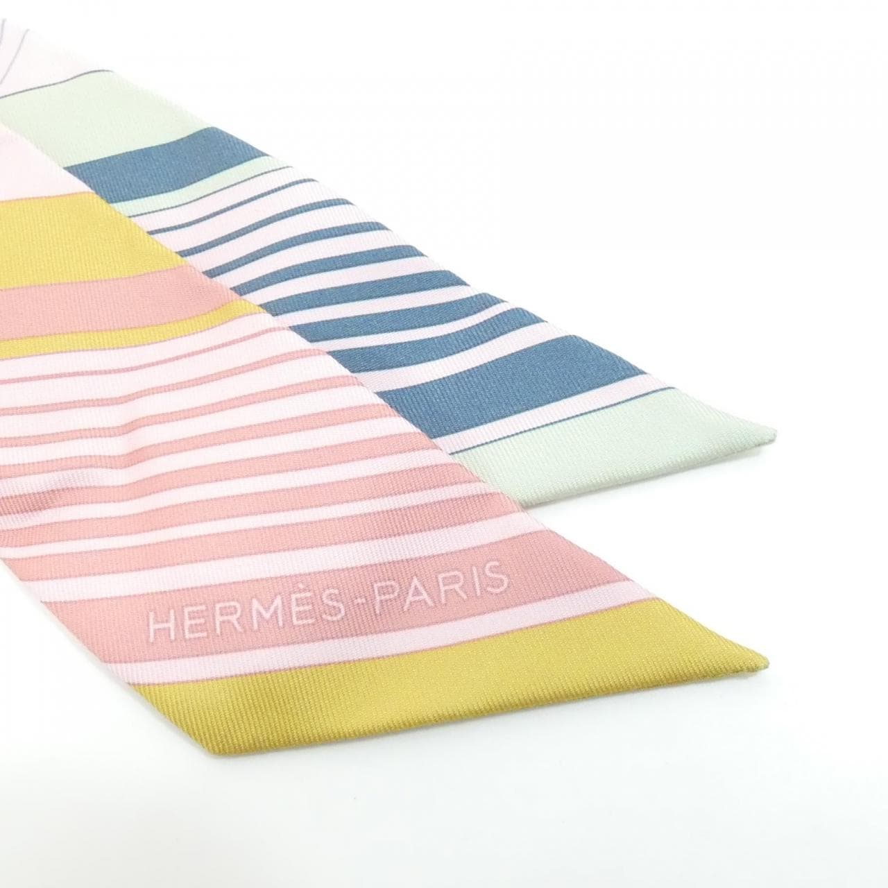 【未使用品】エルメス EX-LIBRIS ツイリー 063791S スカーフ