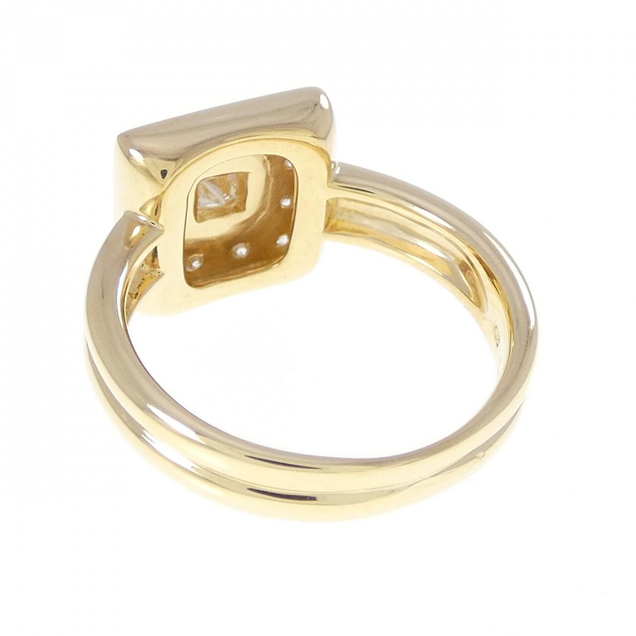 K18YG ダイヤモンド リング 0.173CT