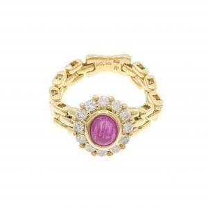 ポンテヴェキオ ルビー リング 0.72CT