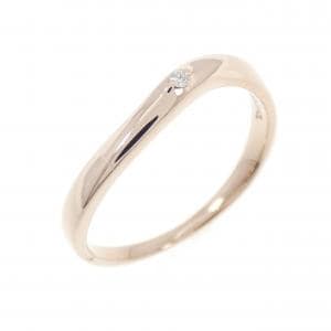K10PG ダイヤモンド リング 0.01CT