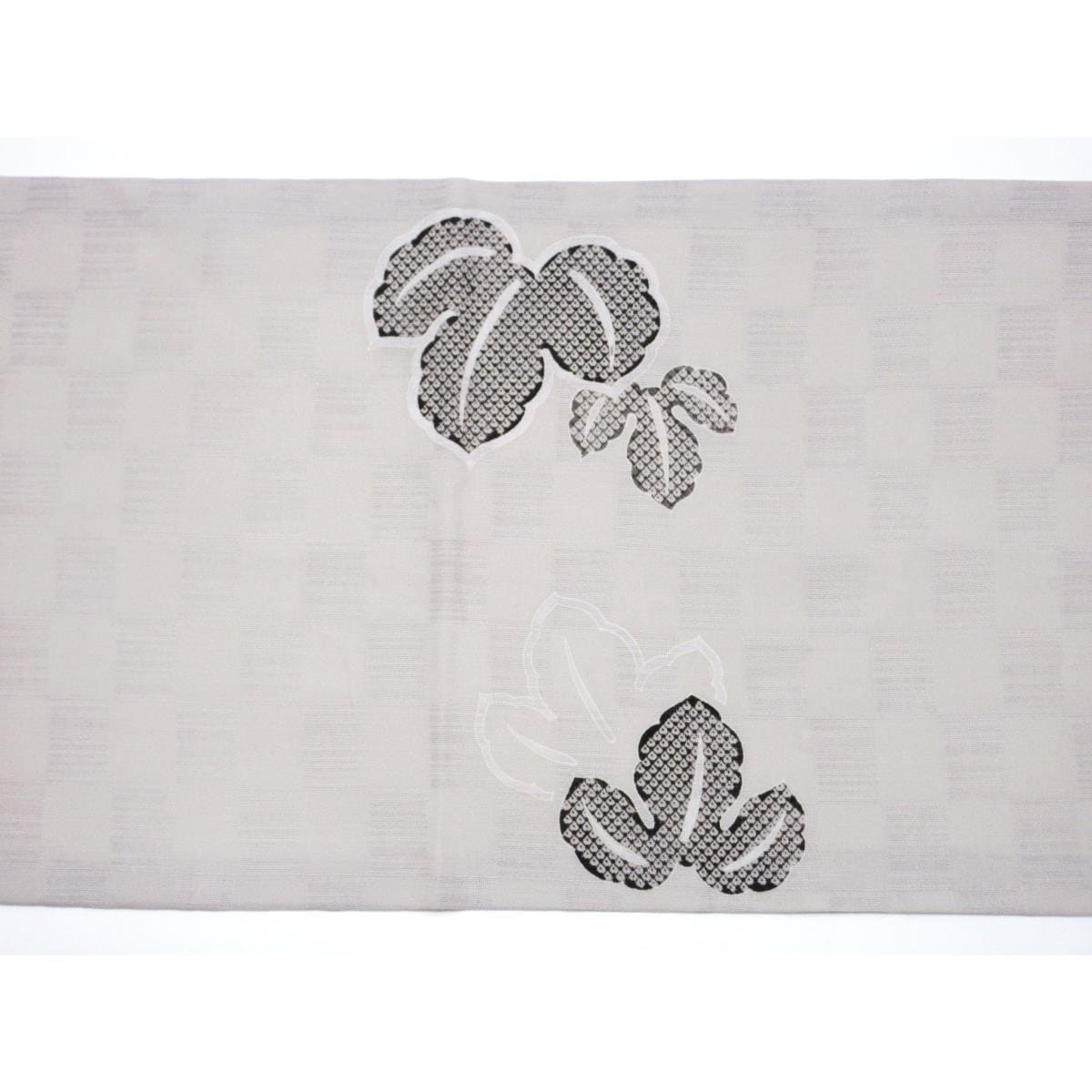 夏名古屋帯　染帯　開き名古屋