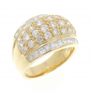 K18YG ダイヤモンド リング 2.62CT