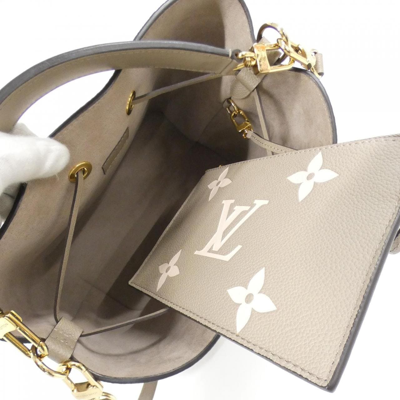 ルイヴィトン バイカラー モノグラム アンプラント ネオ ノエ MM M45555 ショルダーバッグ