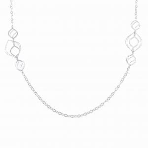 K18WG ネックレス